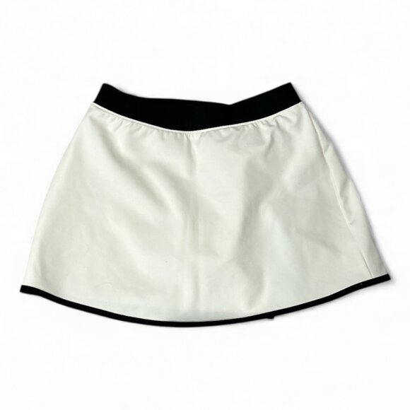 Alo Airbrush Streamlined Skirt in Ivory / Black XS - Picture 2 of 2